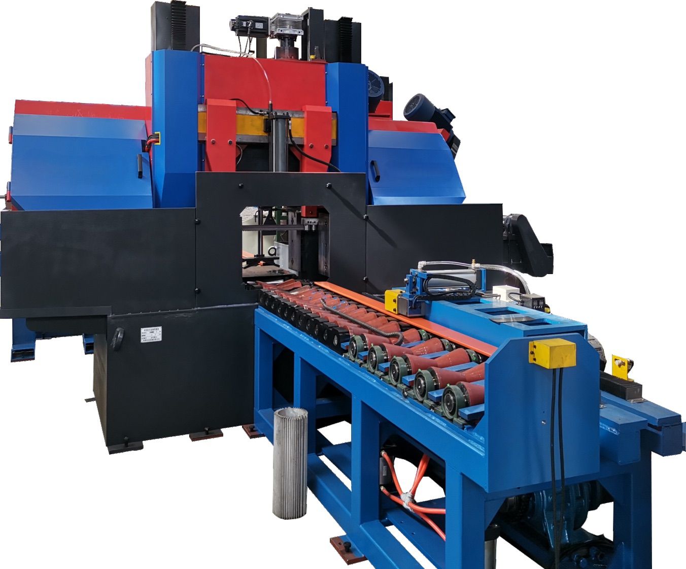 Aluminum bar sawing system