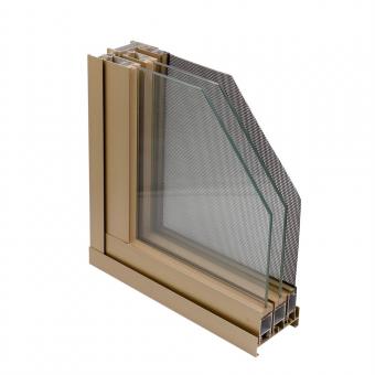 Anodized Aluminium Extrusion Profiles for Windows and Doors