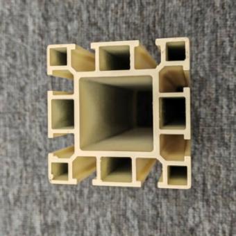 T Slot Aluminum Extrusion Profile khaki Square Slot for Linear Rail