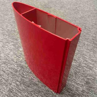 Custom Color Red Aluminum Facade Profile