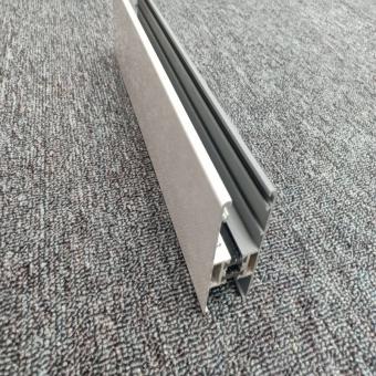 White Powder Coating Aluminium Window Frames