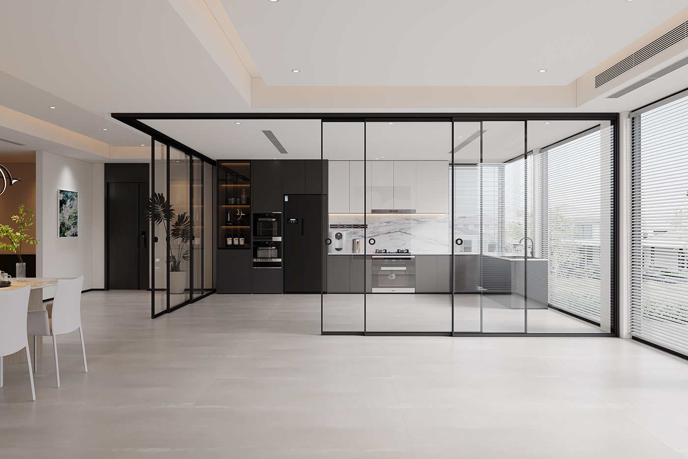 Mido GDM150C Ultra Slim Sliding Door