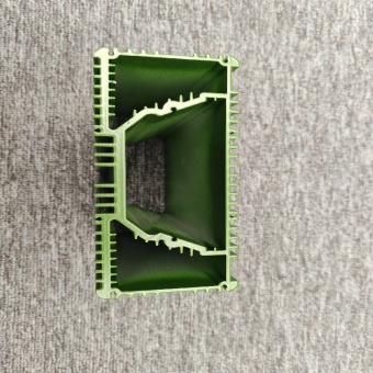 Wholesale Green Anodized Industrial Aluminum Extrusion Profiles Heat Sink