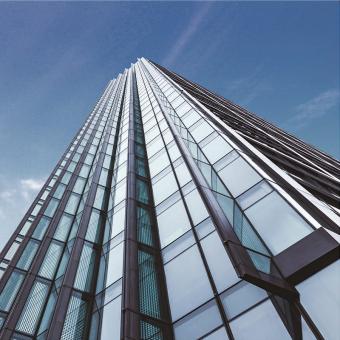 Customized Industrial Profile Aluminium Curtain Wall