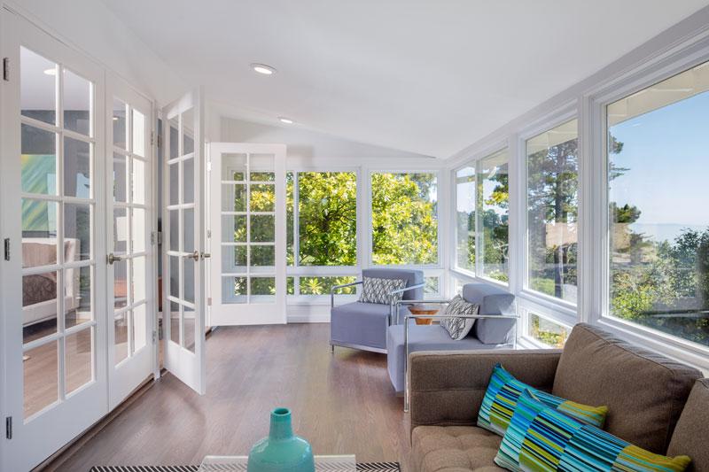 Heavy-duty lift-and-slide door