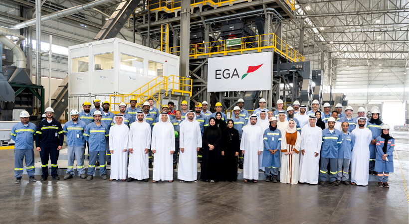 EGA inaugurates UAE aluminium recycling 