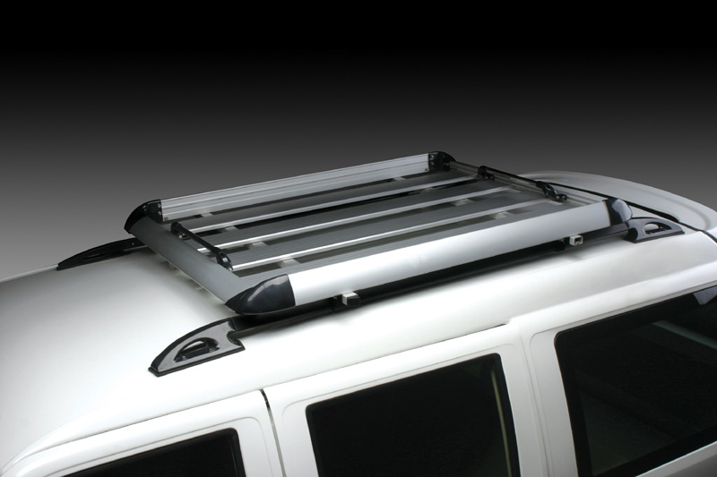 Aluminum Applications:  Aluminum Roof Rack Systems