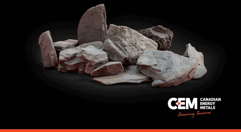 Canadian Energy Metals (CEM) in alumina 